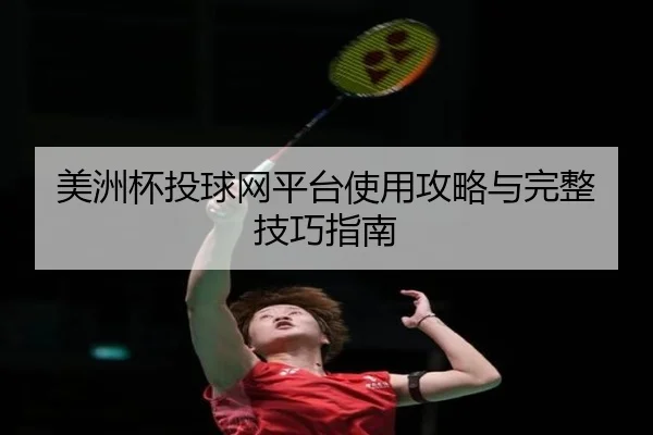 美洲杯投球网平台使用攻略与完整技巧指南